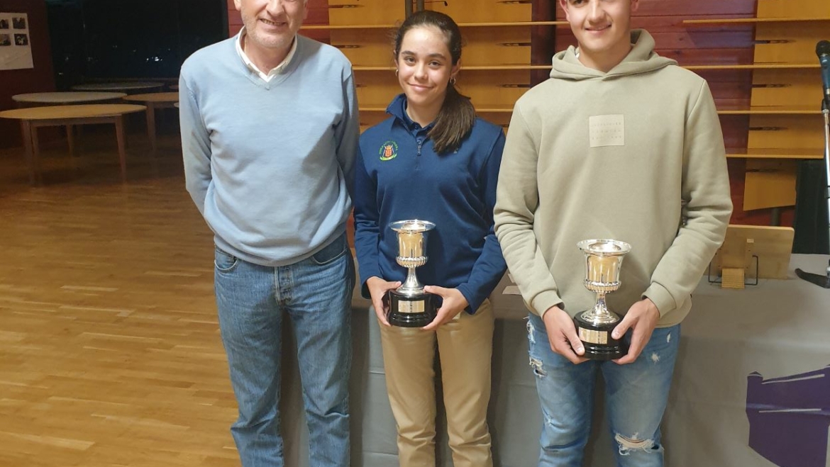 AROA GONZÁLEZ Y PABLO PÉREZ GRACIA CAMPEONES